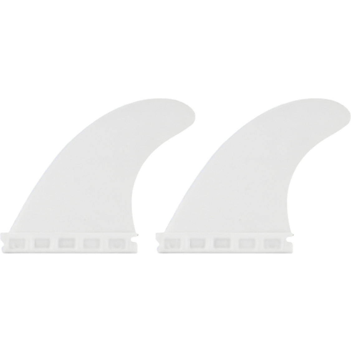 2026 Nothcore Nylon Composite Quad Fins Set BAS-Q3 - White